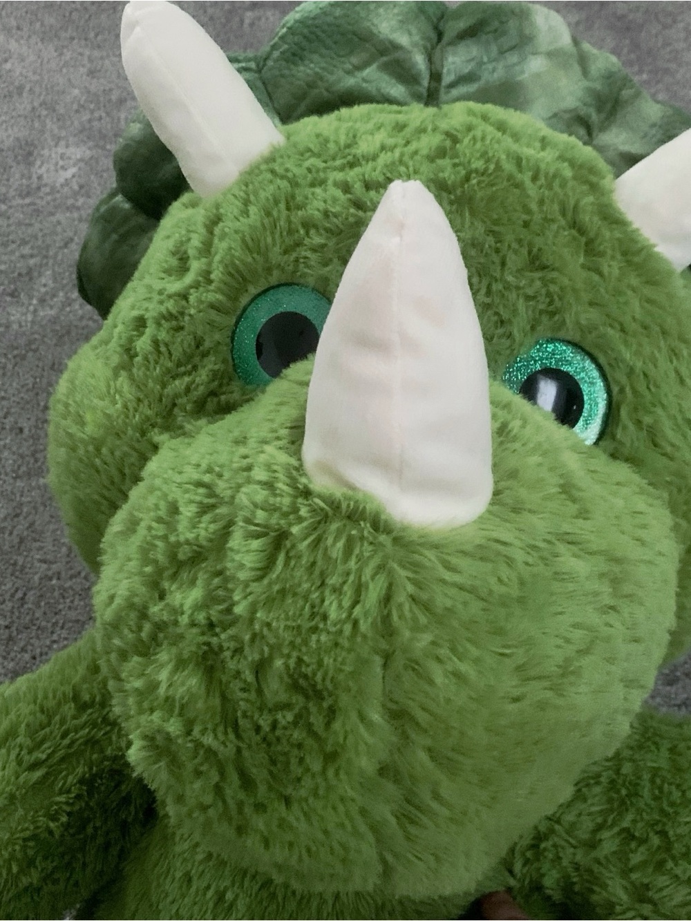 ANIMAL ADVENTURES Giant Green Brontosaurus Dinosaur Plush Stuffy Stuffed Animal